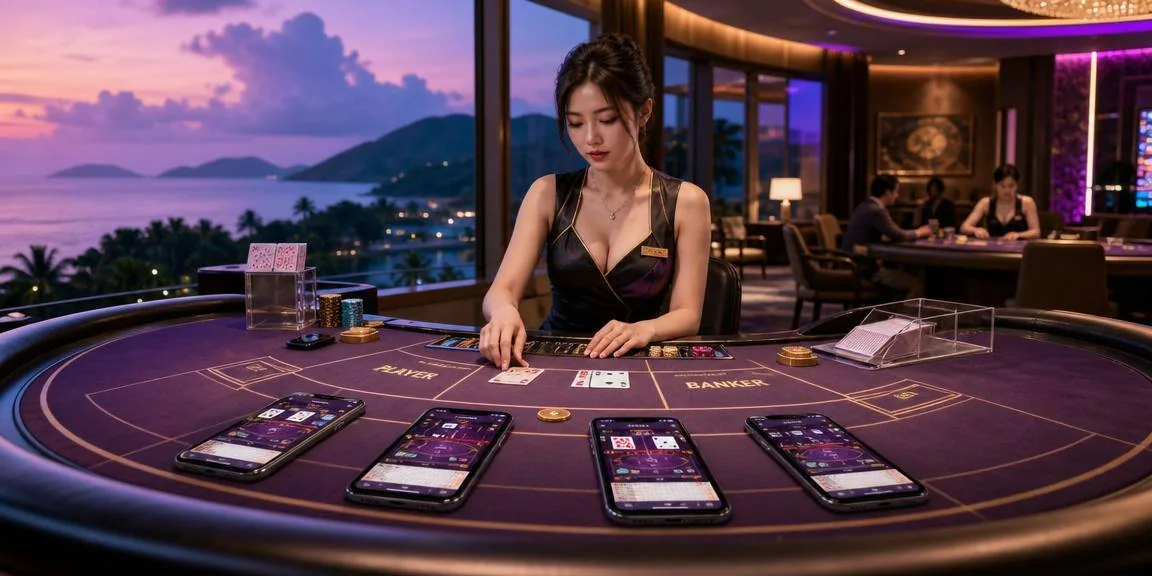 Mobile casino lobby